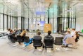 Chef zu gewinnen - Schüler bei Fishbowl-Übung