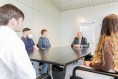 Chef zu gewinnen - Schüler im Gespräch mit Herrn Rüßmann
