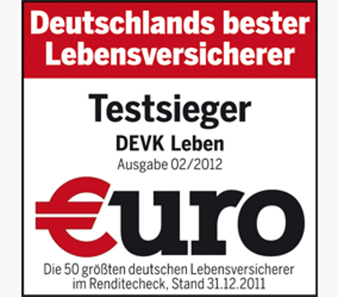 Devk Lebensversicherer Ist Euro Testsieger