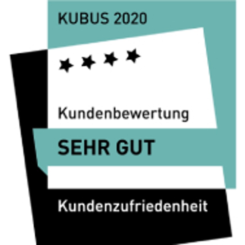 Schlagzeile - Kubus Siegel 2020 Kundenzufriedenheit