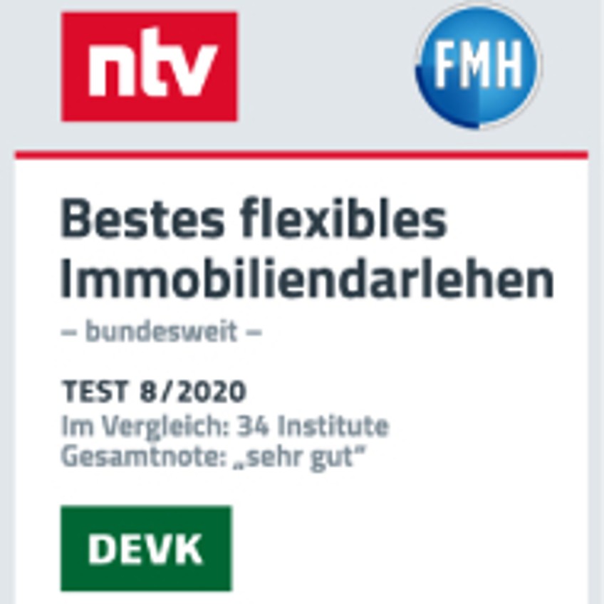 Schlagzeile - Sehr gut für die Immobilienfinanzierung