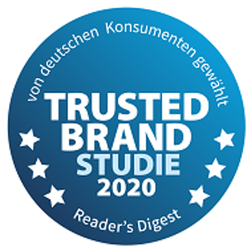 Schlagzeilen - Logo der Trusted Brand Studie 2020