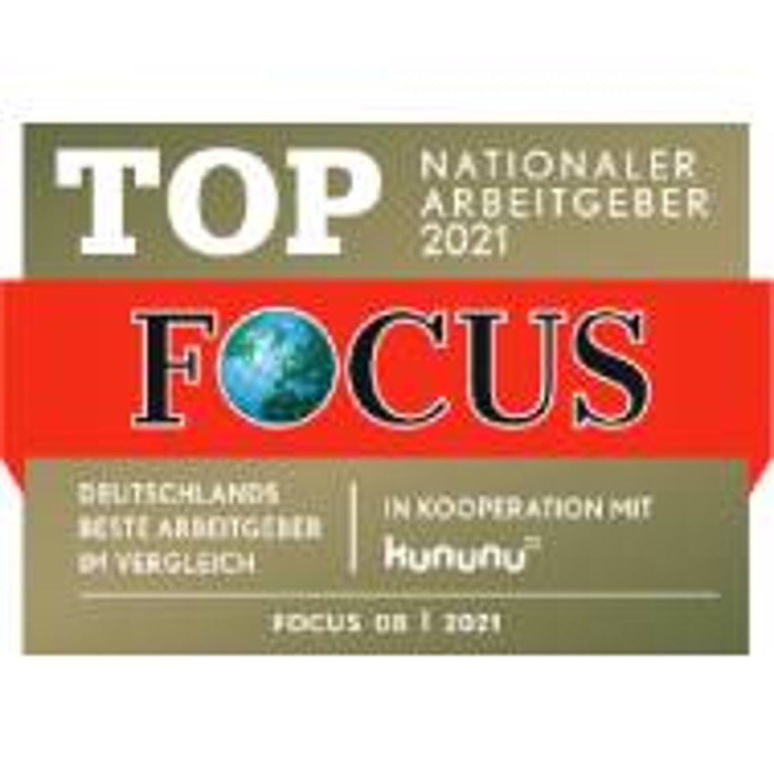 Schlagzeile - Top Arbeitgeber Focus Siegel