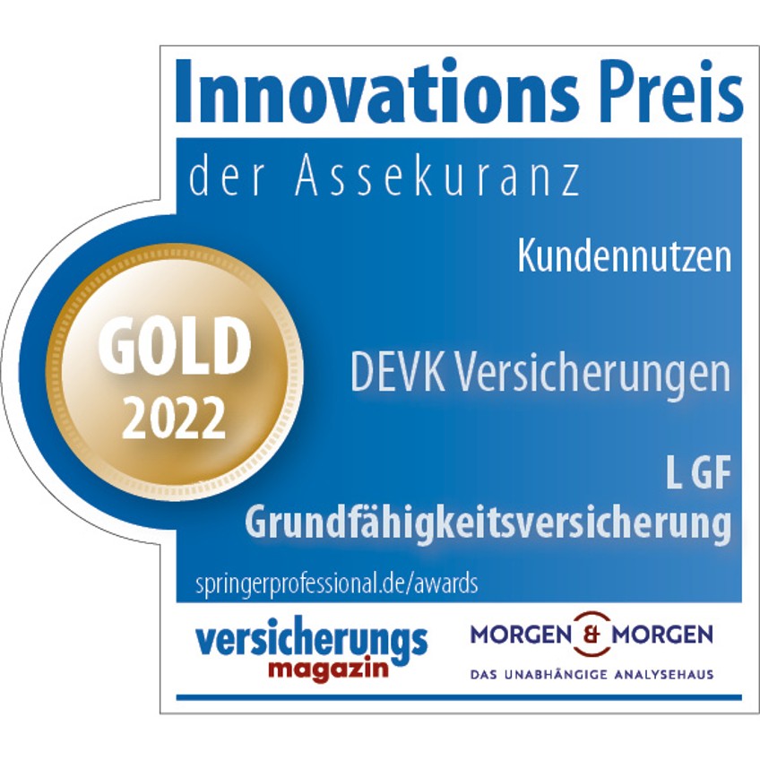 Schlagzeile - Siegel Innovationspreis 2022 Gold