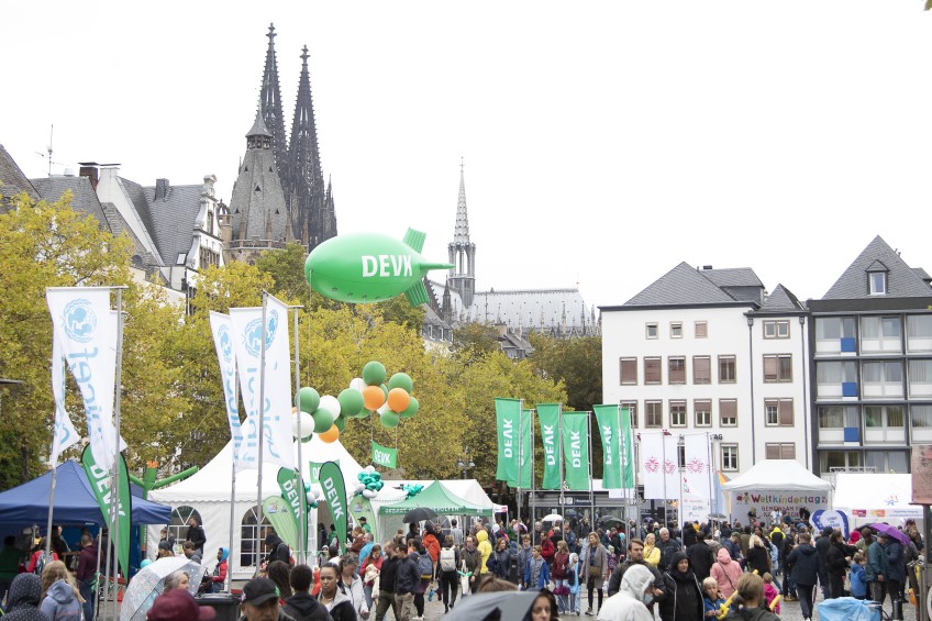 Der Weltkindertag 2022 auf dem Heumarkt