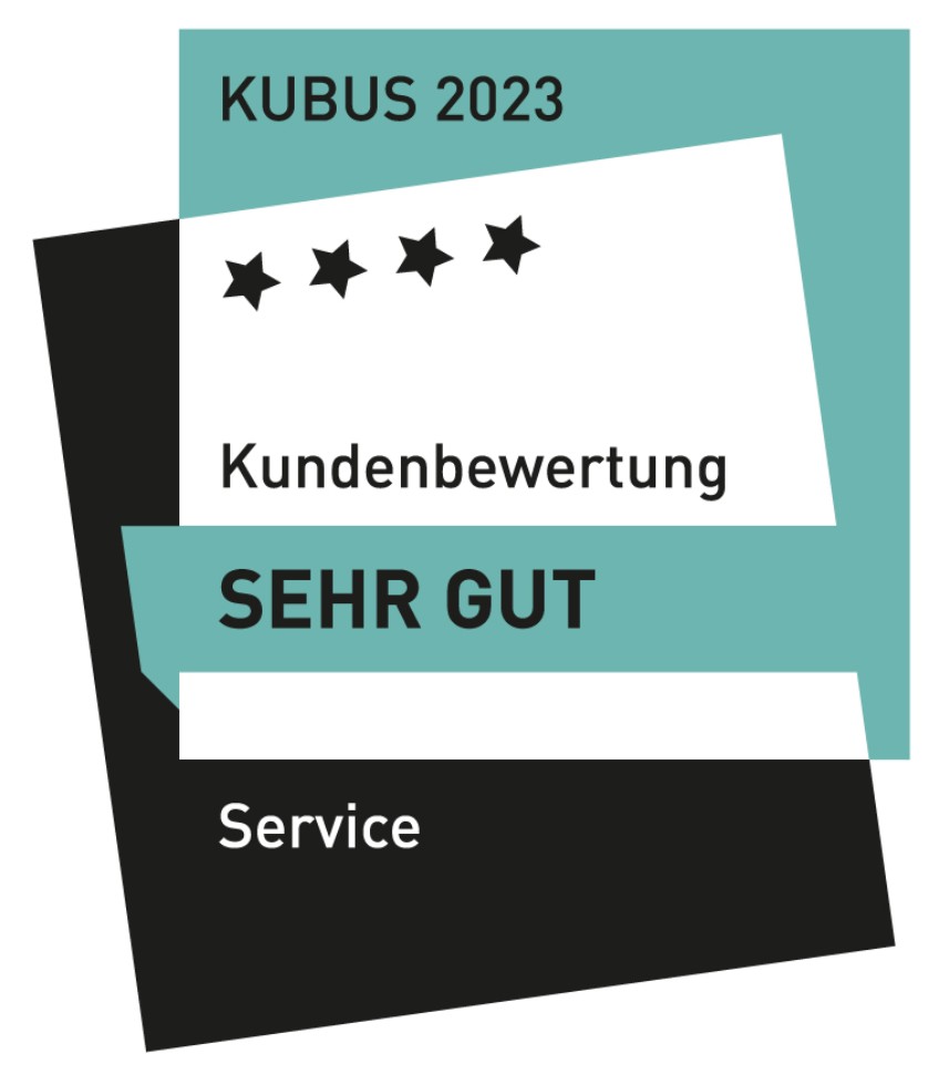 Siegel KUBUS - Kundenservice sehr gut