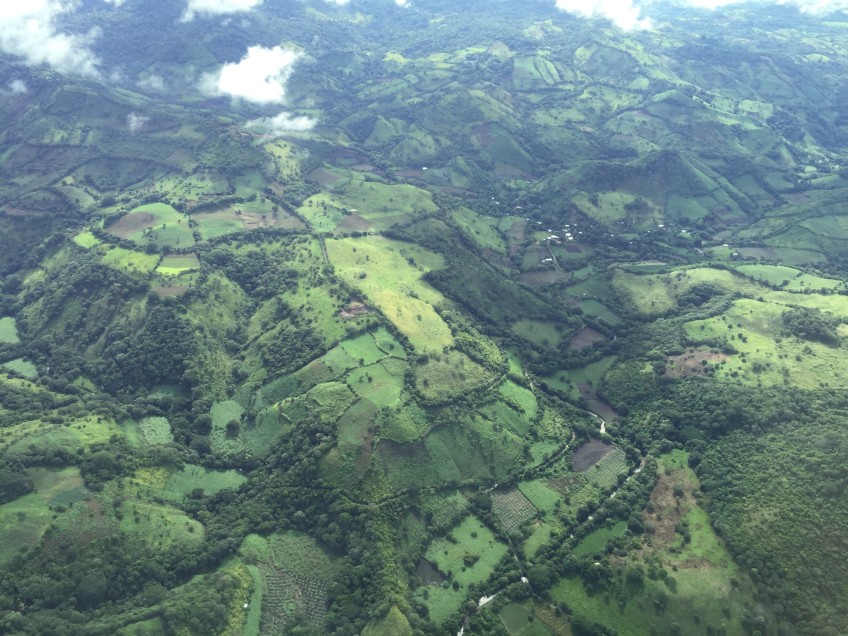Pressemitteilungen Reparatur für die Natur - Nicaraguas Landschaft aus der Luft 