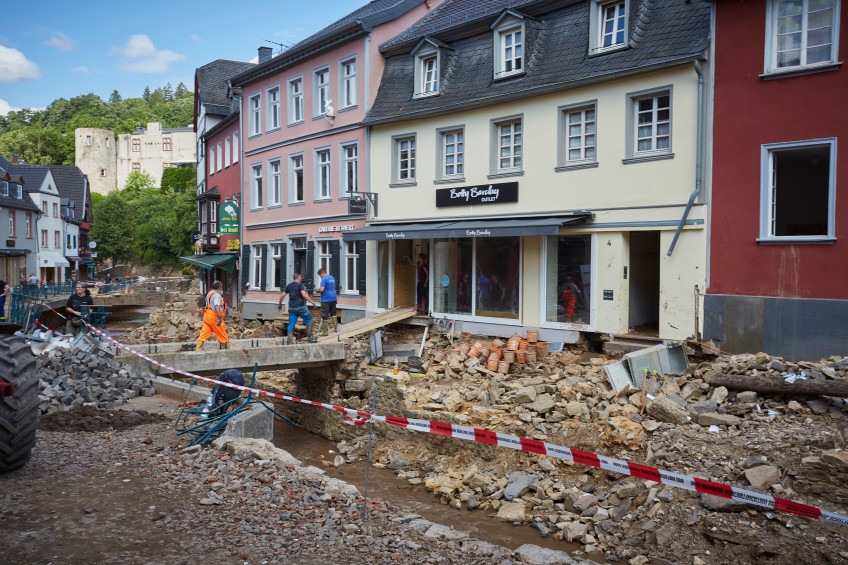 Pressemitteilung Flutschäden